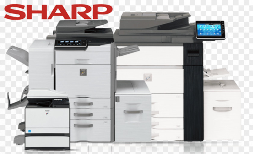 Sharp Multi-function Printer Photocopier Corporation Printing PNG
