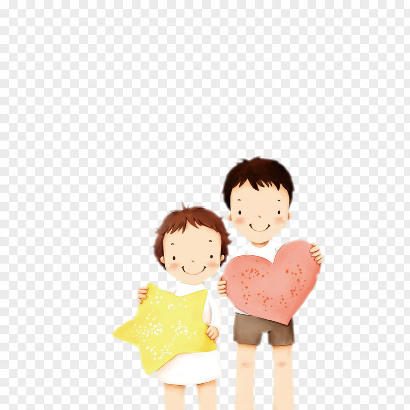 Cartoon Couple Qingming Animation Game Childhood PNG