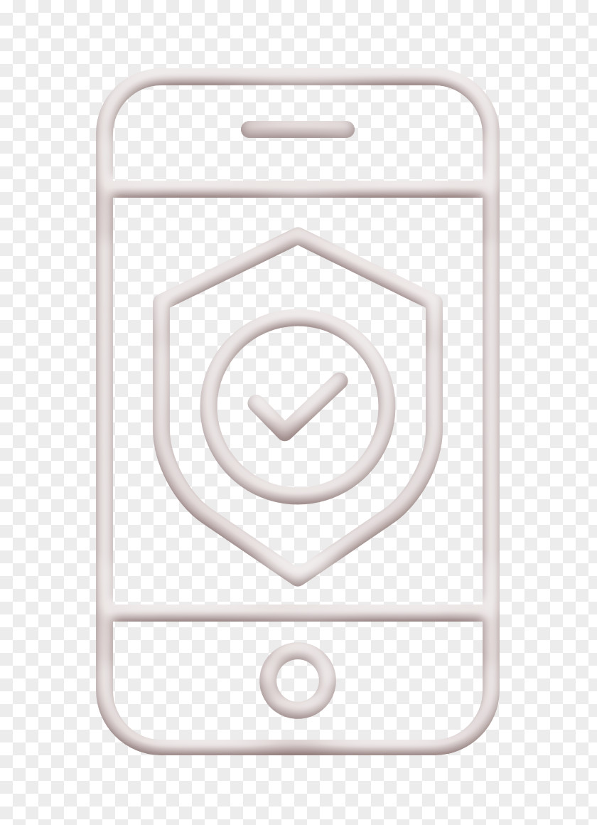 Cyber Icon Safe Smartphone PNG