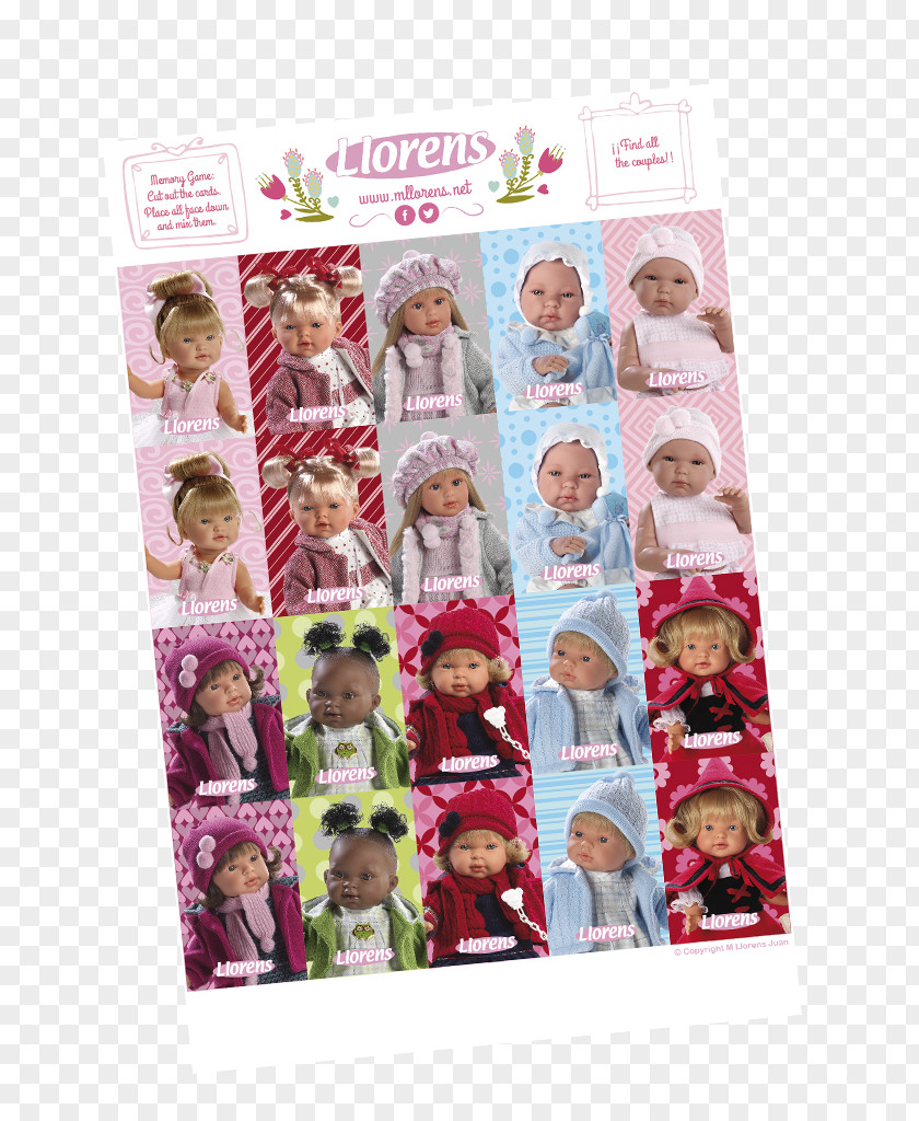 Memory Game Doll PNG