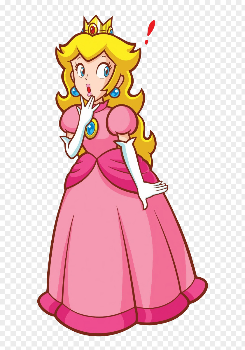 Peach Super Princess Mario Bros. PNG