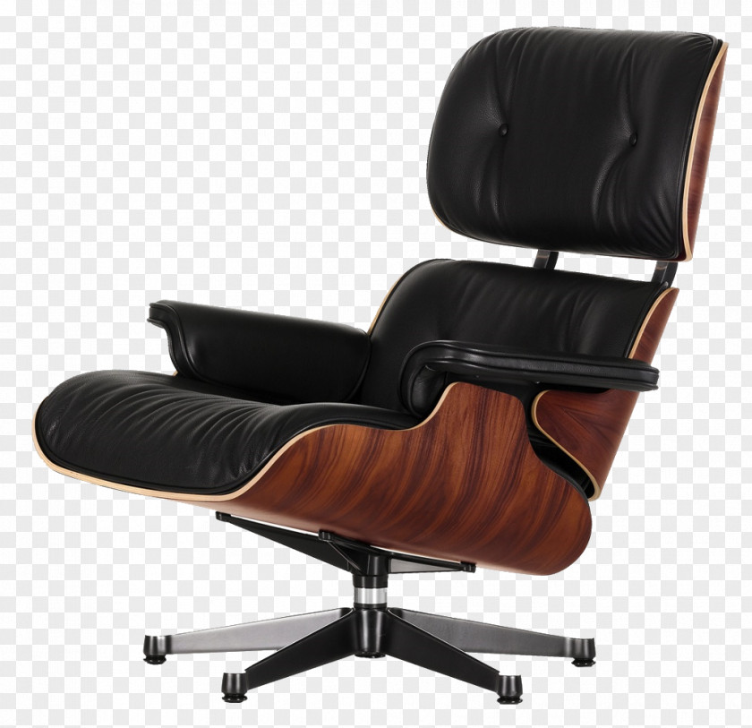 Chair Eames Lounge Wood Vitra Charles And Ray PNG
