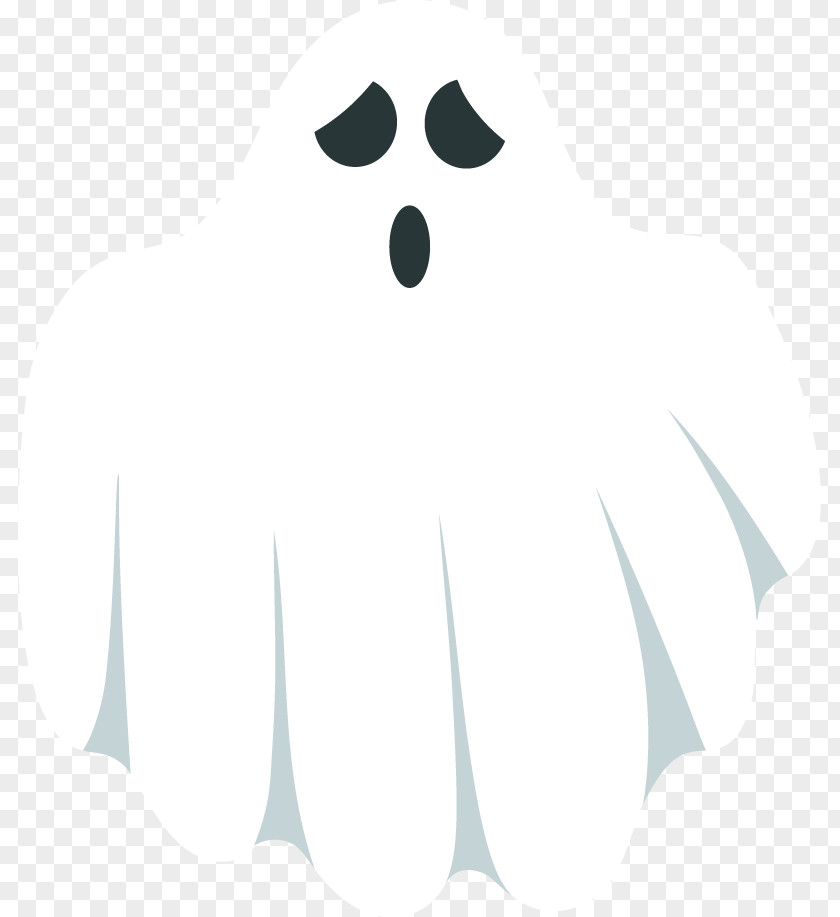 Creative Halloween Ghost Clip Art PNG