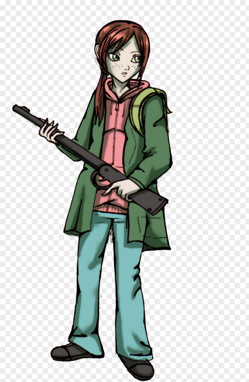 Ellie The Last Of Us Costume Design Illustration Uniform Human PNG