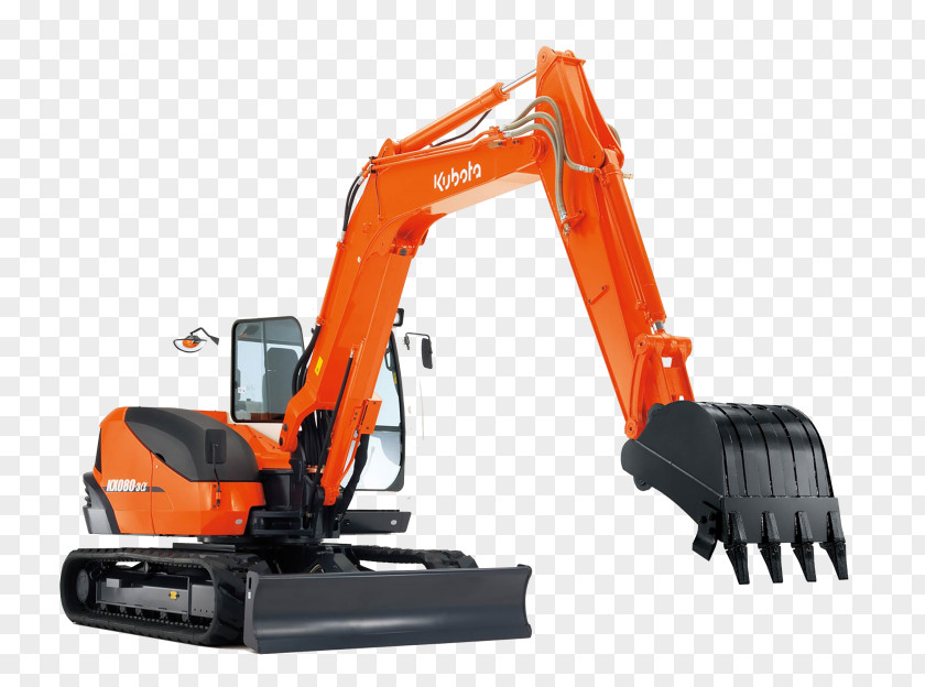 Excavator Caterpillar Inc. Compact Kubota Corporation Heavy Machinery PNG