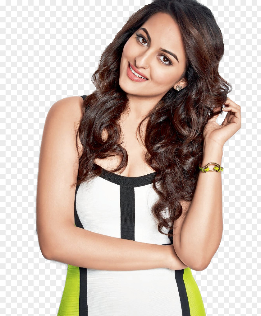 Hair Sonakshi Sinha Yamla Pagla Deewana: Phir Se Hairstyle Bollywood PNG