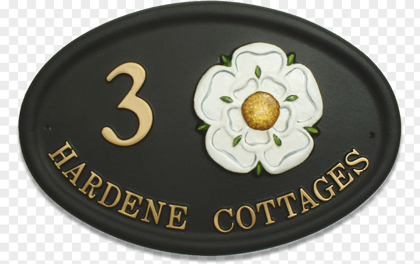 House Yorkshire Sign Rose Brand PNG
