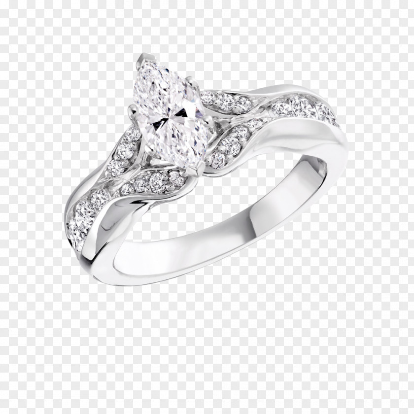 Marquise Diamond Rings D & K Jewellers Wedding Ring Jewellery Engagement PNG