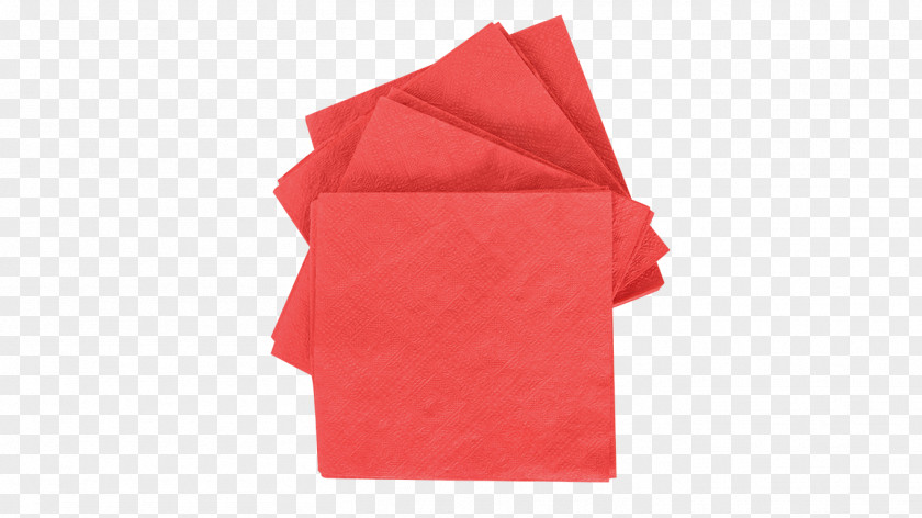 Paper Napkin Icon Product RED.M PNG