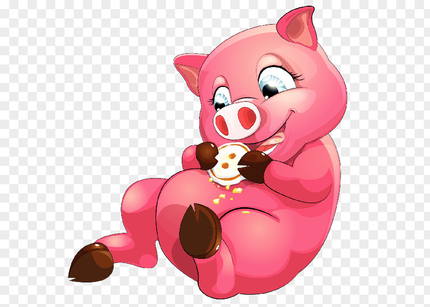 Pig Puppy Cuteness Giant Panda Clip Art PNG