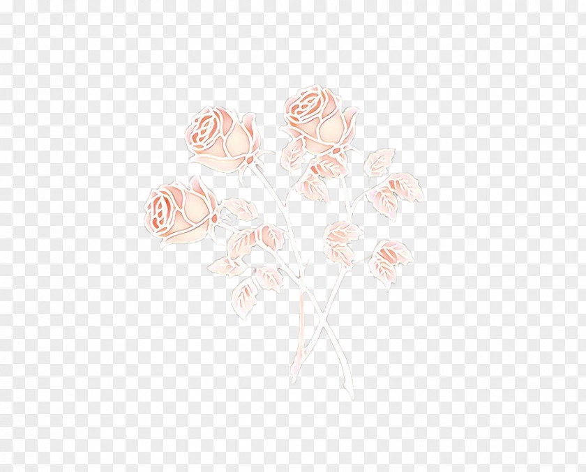 Plant Beige White Pink Flower PNG