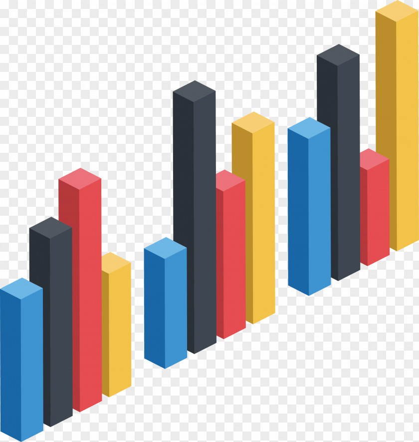 Stacked Solid Column Graphs Graphic Design Geometry PNG