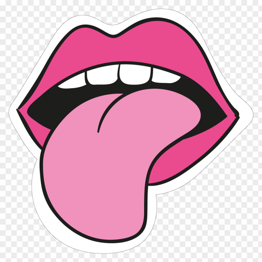 Tongue Mouth Lip Clip Art PNG