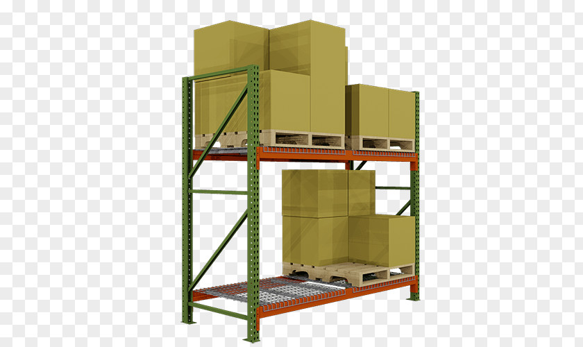 Warehouse Shelf Pallet Racking Material-handling Equipment PNG