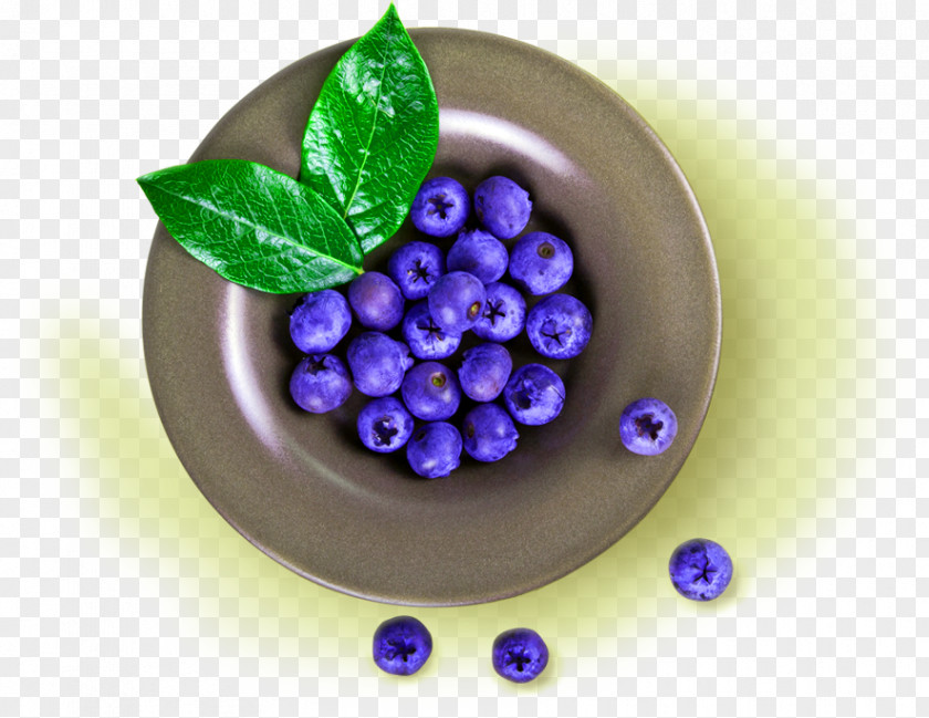 Blue Simple Plate Blueberry Decoration Pattern Grape EatBetter Srl PNG