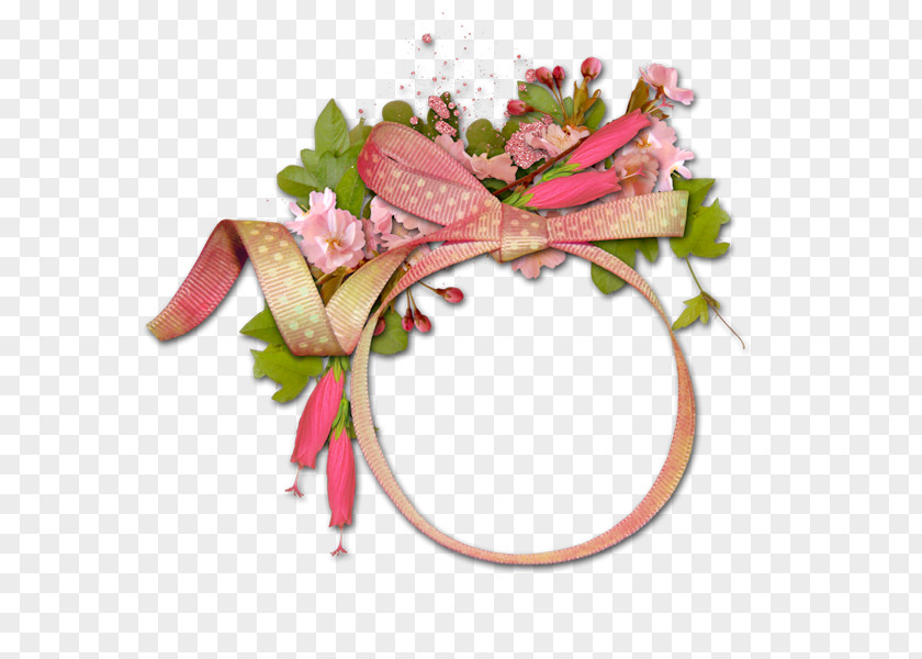 Fashion Accessory Headband Pink Flower Cartoon PNG