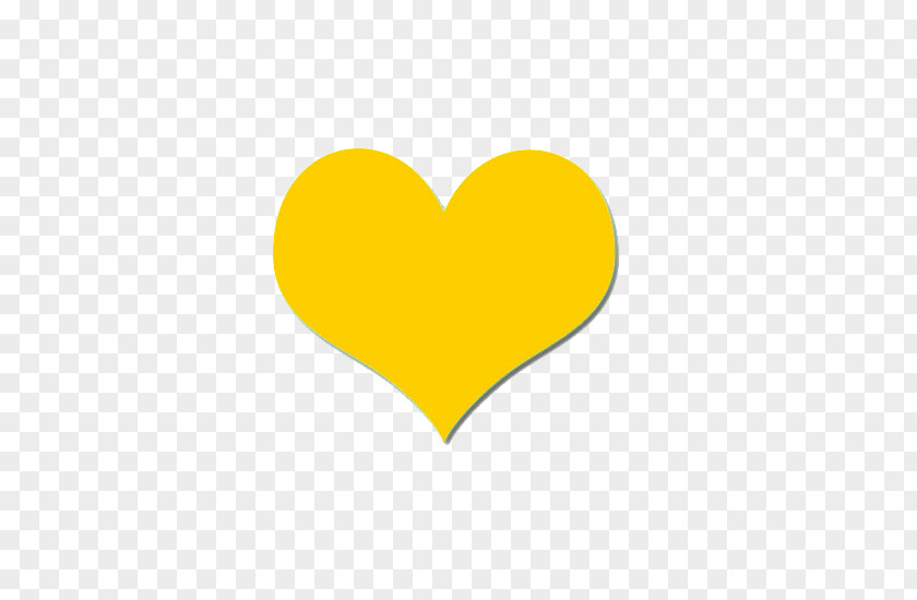 Heart Yellow Gold Clip Art PNG