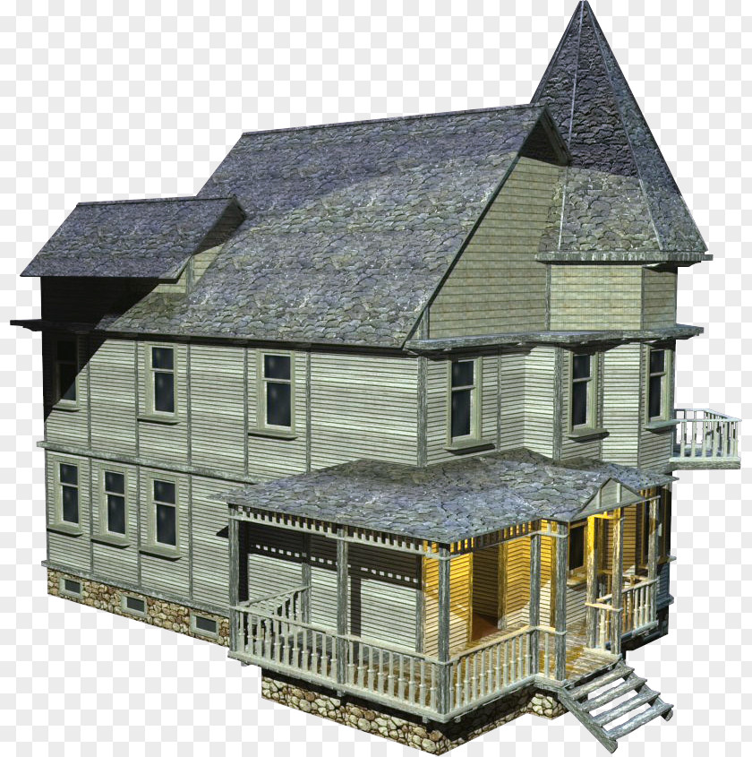 House English Country Rendering PNG