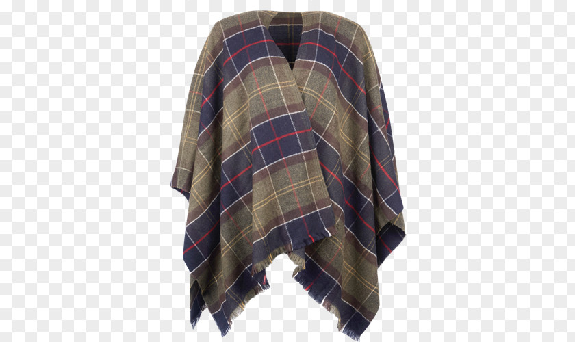 Jacket J. Barbour And Sons Tartan Serape Scarf PNG