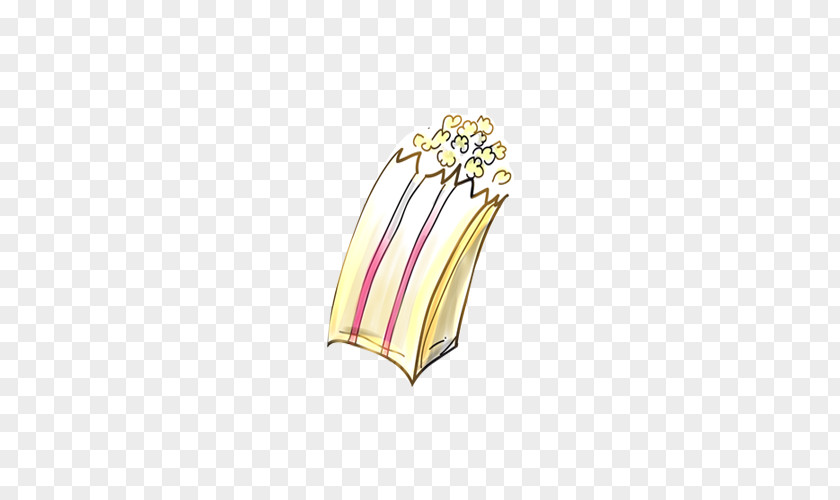 Lovely Hand-painted Popcorn PNG