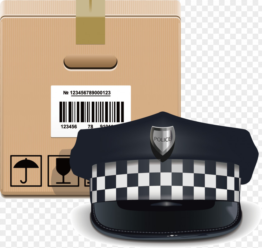 Police Hat Vector Material Officer Clip Art PNG