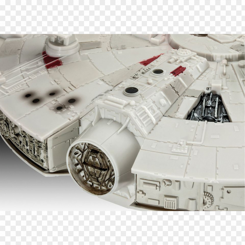 Star Wars Millennium Falcon Scale Models Sequel Trilogy 1:72 PNG