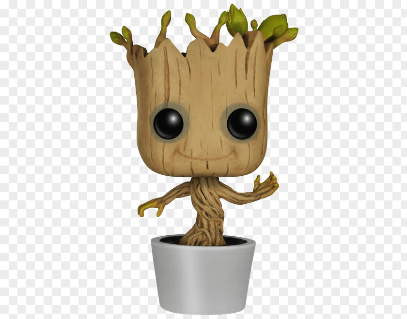 Toy Baby Groot Star-Lord Funko Bobblehead PNG