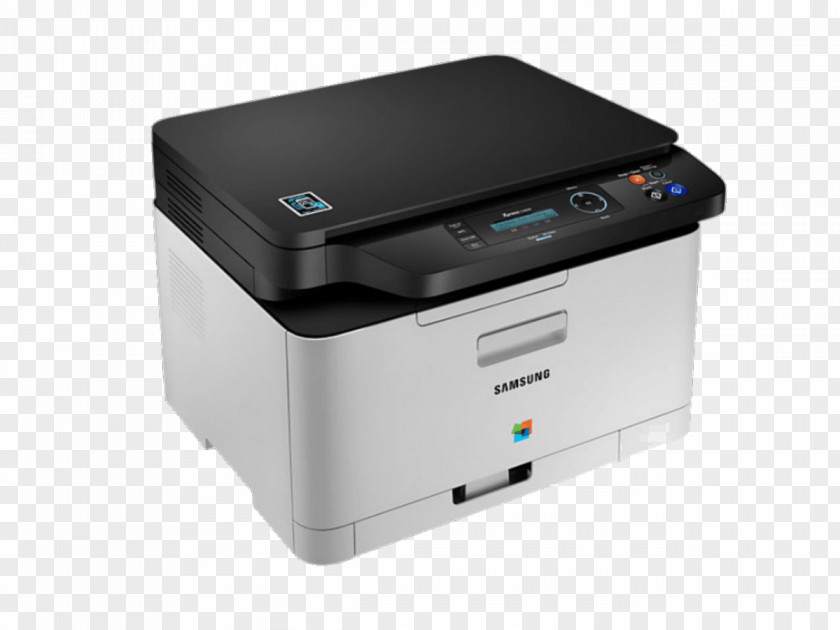 Watercolor Multi Color Samsung Xpress C480 HP Inc. SL-C480W Hewlett-Packard Multi-function Printer PNG
