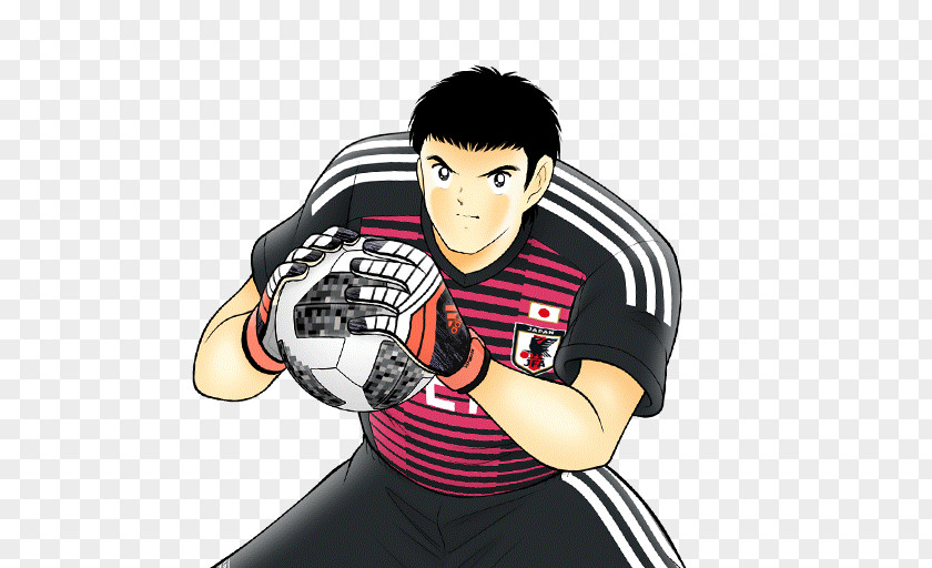 Captain Tsubasa Belgium Boxing Glove Thumb Illustration Cartoon PNG