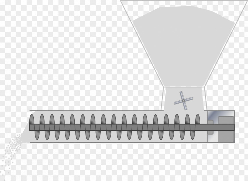 Dynamic Particle Powder Screw Conveyor Archimedes' Volumetric Flow Rate Measurement PNG