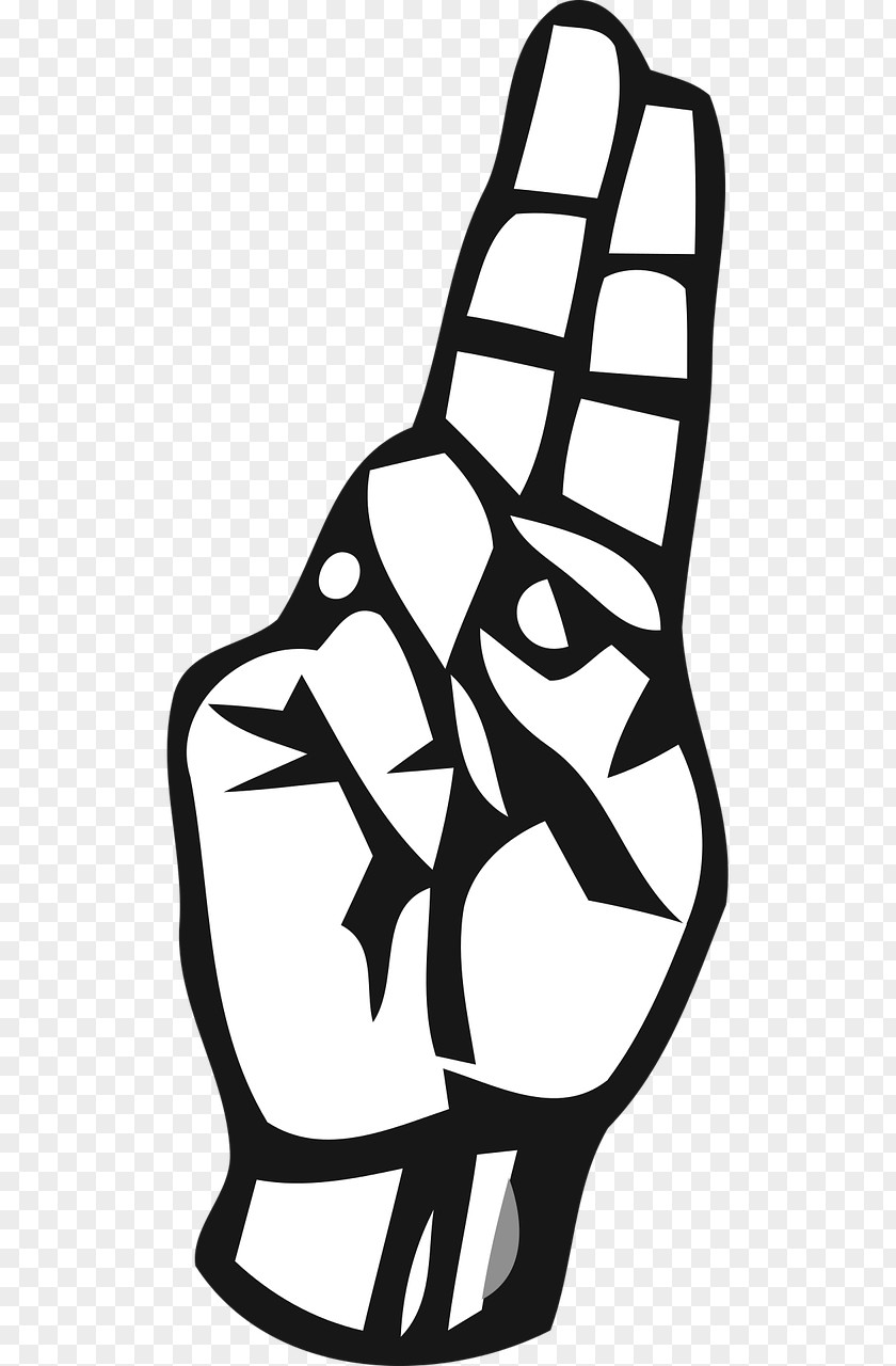 Symbol American Sign Language Letter PNG