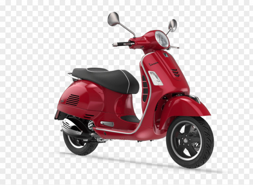 Vespa Motorcycle Piaggio GTS 300 Super Scooter PNG