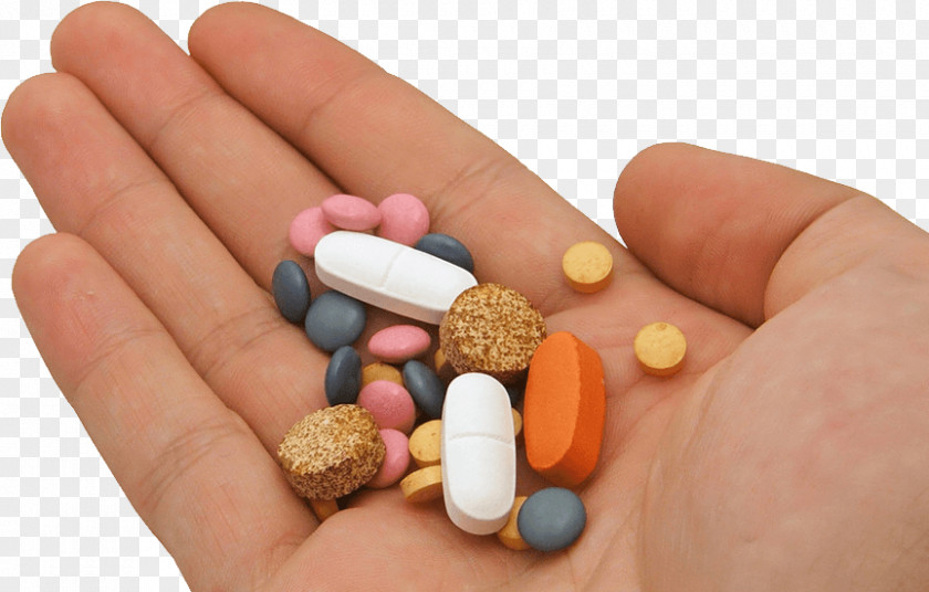 Pills In Hand Management Of HIV/AIDS Cure Therapy PNG
