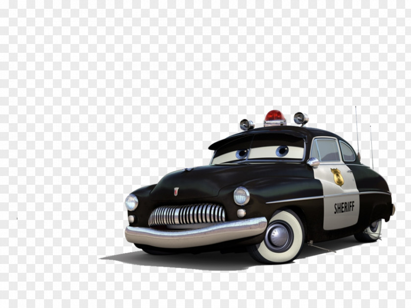 Sheriff Cars Mater Lightning McQueen Doc Hudson Pixar PNG