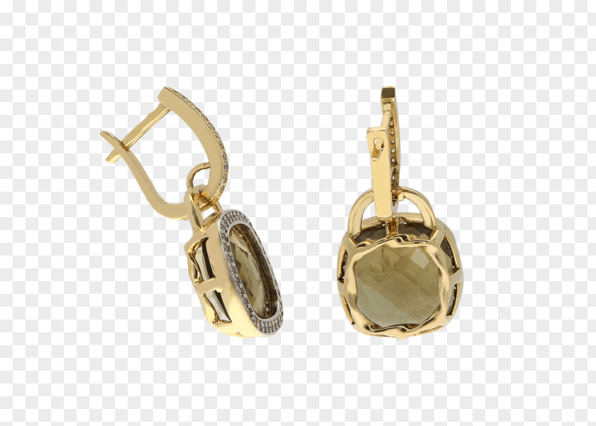 Silver Earring PNG