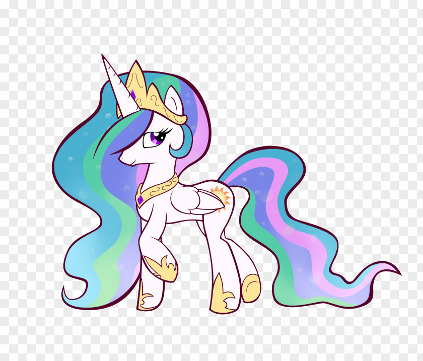 Emerald Pony Princess Celestia Horse DeviantArt Winged Unicorn PNG