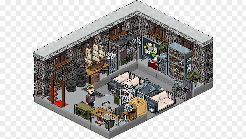 Habbo House PNG