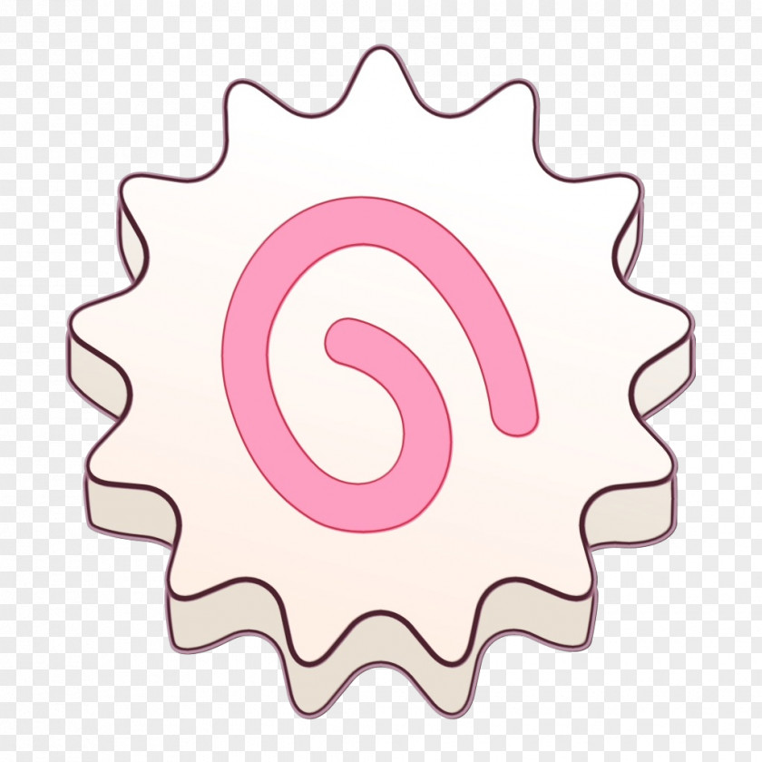 Sticker Pink Background PNG