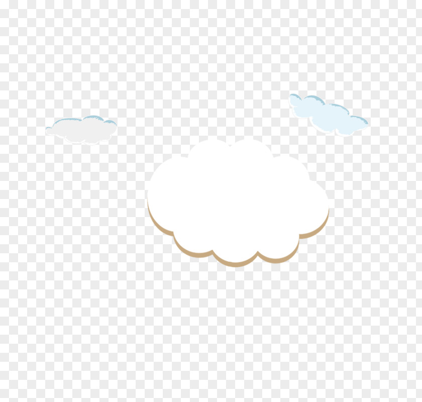 Clouds White Pattern PNG