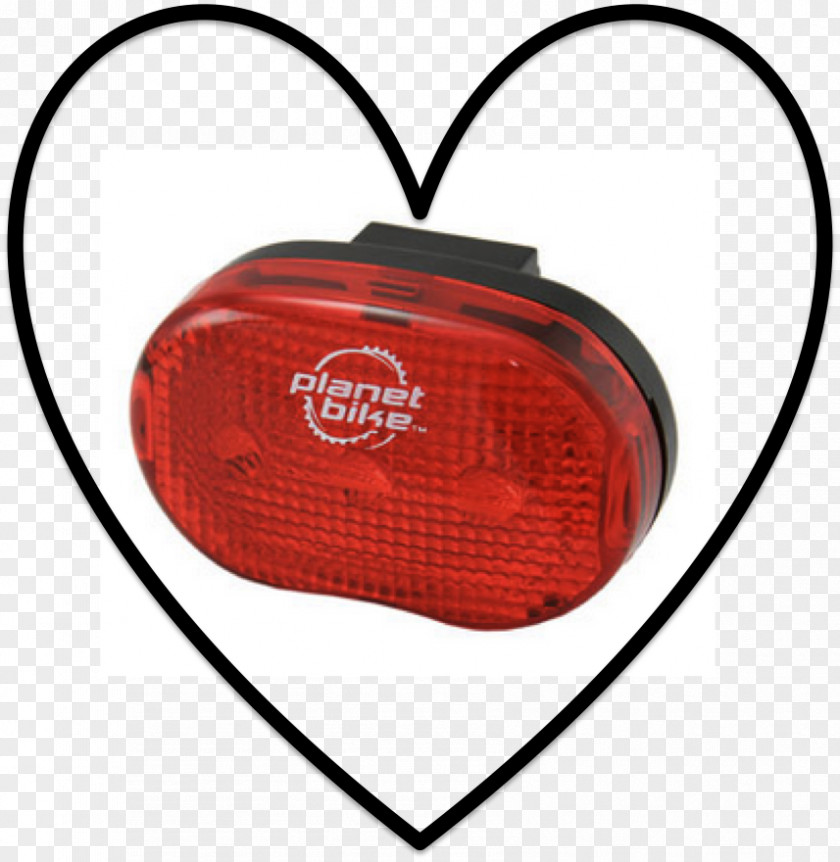Heart Light Automotive Tail & Brake PNG