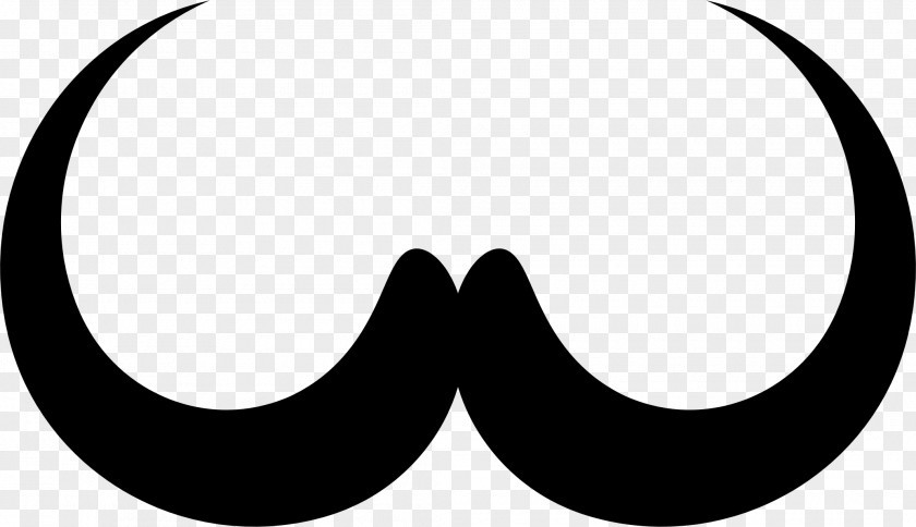 Moustache Handlebar Silhouette Clip Art PNG