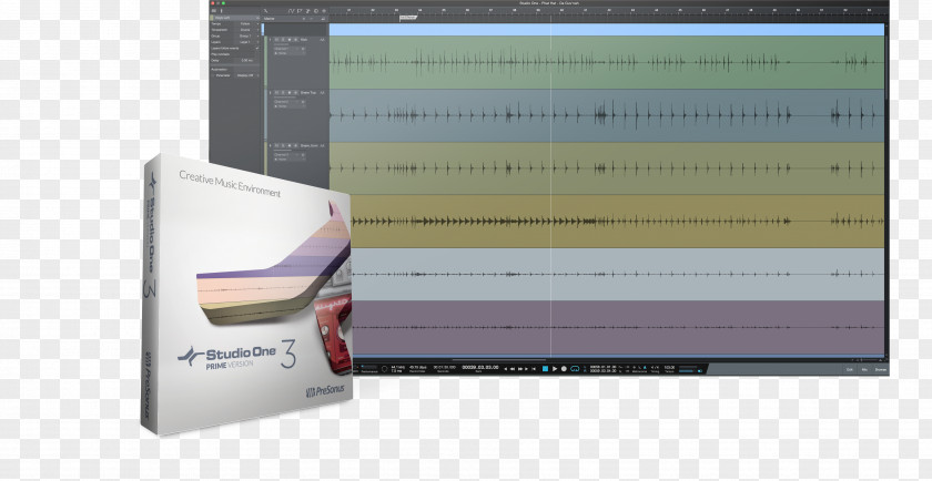 Musical Instruments Computer Software Studio One PreSonus Digital Audio Workstation Sound Recording And Reproduction PNG