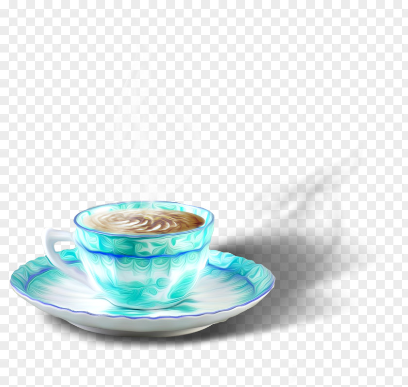 A Cup Of Coffee Tea Cappuccino Espresso PNG