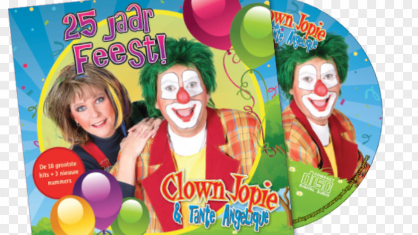 Clown 25 Jaar Feest Jopie En Tante Angelique Party Food PNG