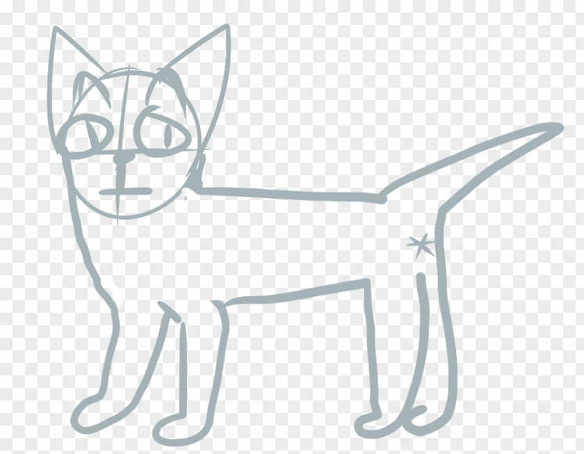 Dog Whiskers Cat Sketch PNG