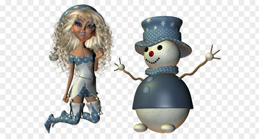 Duende Snowman Child Book PNG