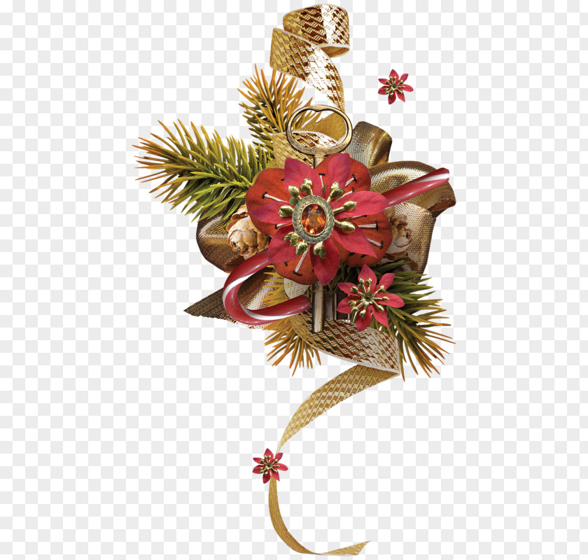 Flower Floral Design Cut Flowers Bouquet Christmas Ornament PNG