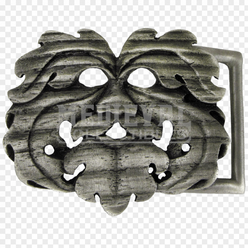 Jewellery Green Man Wicca Belt Buckles Holly King PNG