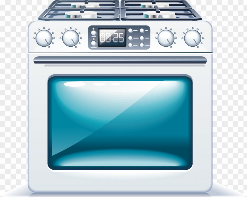Kitchenware Oven Gas Stove Furniture Kitchen Home Appliance Clip Art PNG