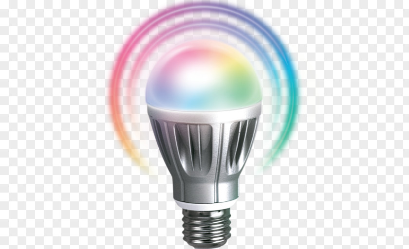 Light Incandescent Bulb LED Lamp Light-emitting Diode RGBW PNG
